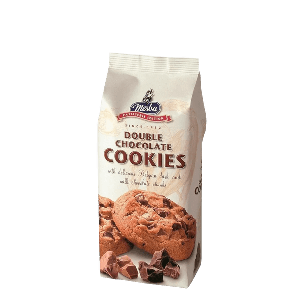 Biscoito Merba Cookie Double Chocolate 200g
